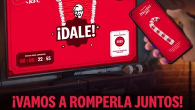 KFC tiene la mejor sorpresa para celebrar la Navidad en familia: ¡la piñata digital más grande jamás vista!