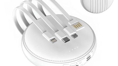 Amazon vuelve a tumbar el precio de esta power bank de 20,000 mAh con cables integrados dejándola por debajo de los 200 pesos