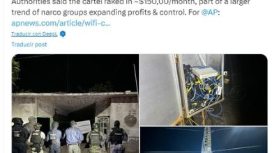 El narco intervino antenas de Telmex y cobró 500 pesos por el internet en Michoacán, México: el resultado fue una fortuna