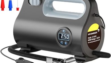 Este compresor de aire apenas tiene un día que salió y ya tiene un 30% de descuento en Amazon quedando por debajo de los 460 pesos