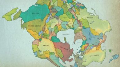 Este mapa nos muestra cómo será el mundo dentro de 250 millones de años: Centro América estará en problemas