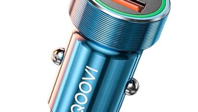 Por tan solo 68 pesos este cargador Qoovi ofrece carga rápida de hasta 38W con envío prácticamente regalado en AliExpress