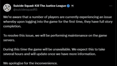 ‘Suicide Squad’ cierra sus servidores a la primera hora del acceso anticipado por un error que completaba la historia con iniciar sesión
