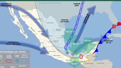 Una masa de aire ártico invadirá México el fin de semana: habrá hasta -5 °C en el centro