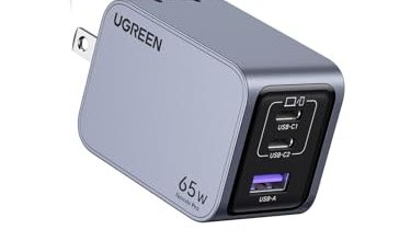 Además de estar con su precio más bajo, este cargador Ugreen de 65W tiene un cupón en Amazon que lo deja por menos de 940 pesos