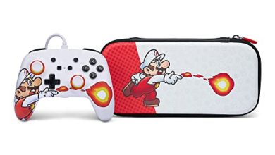 Con menos de 500 tendrás control y funda nueva para tu Nintendo Switch: tiene envío gratis y diseño de 'Super Mario Bros.'