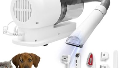 Esta aspiradora para el pelo de tu perro vale hasta 1,000 pesos menos que otras opciones y tiene un cupón adicional de descuento