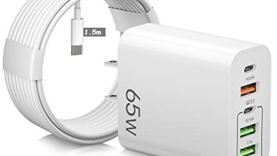 Este brutal cargador de 65W cuesta menos de 220 pesos y es compatible con cualquier smartphone Xiaomi, Samsung, Motorola o iPhone